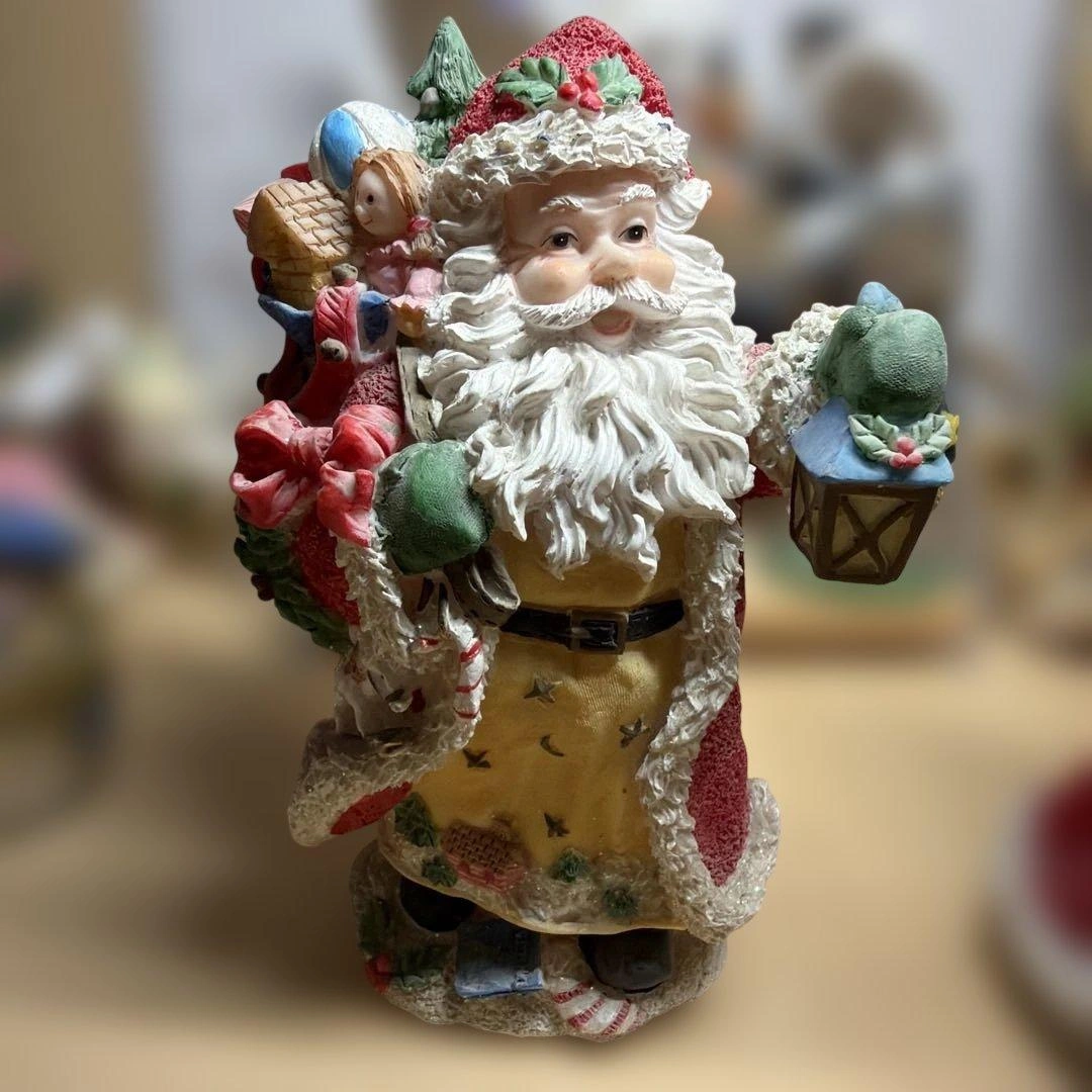 サンタクロース フィギュア 6体セット 【クリスマス】訳あり リスの右耳なかったの写真4枚目