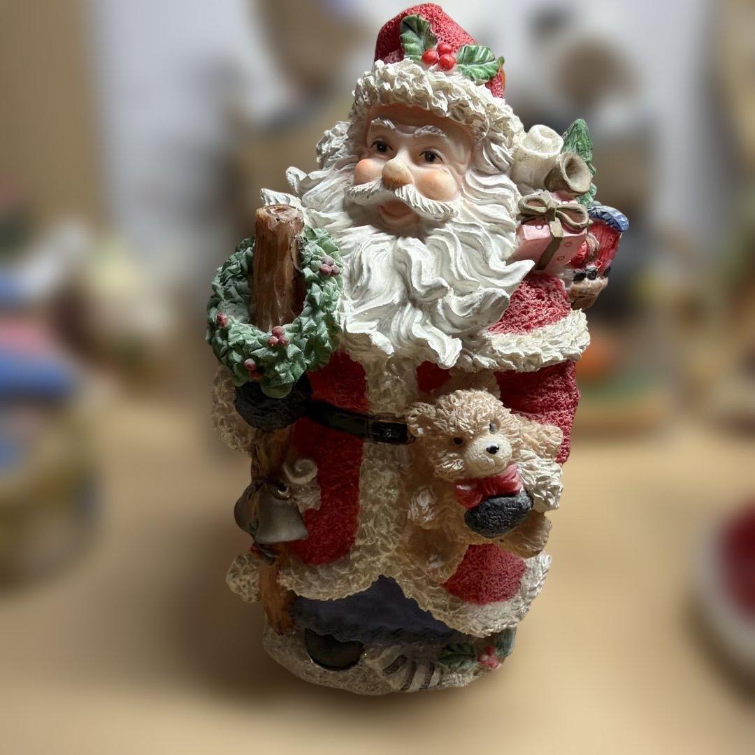 サンタクロース フィギュア 6体セット 【クリスマス】訳あり リスの右耳なかったの写真6枚目
