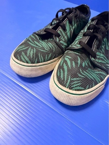 NIKE TOKI LOW TXT PRINT 28cm ブラック×グリーン 柄の写真5枚目