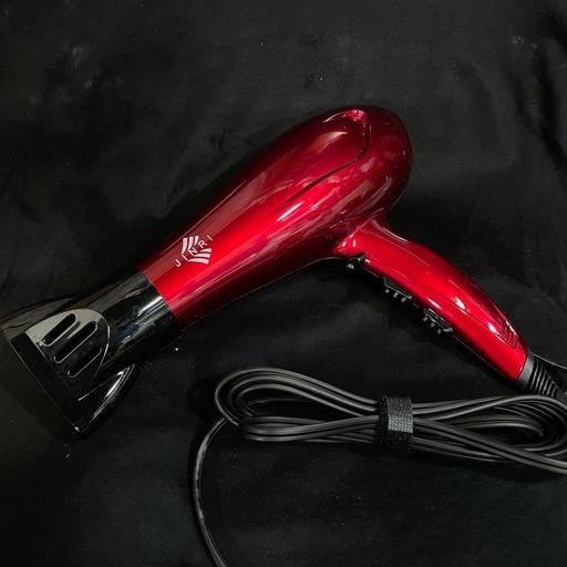 JINRI ヘアドライヤー 1200W レッド