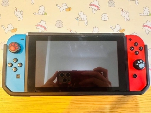 【美品】バッテリー強化版 Nintendo Switch スイッチ本体 +アクセサリー9種の写真2枚目
