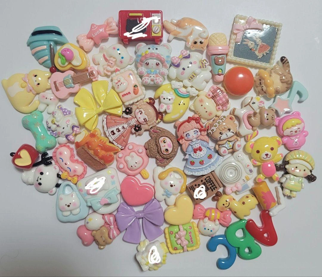デコパーツ 50個 まとめ売り ハンドメイド 素材