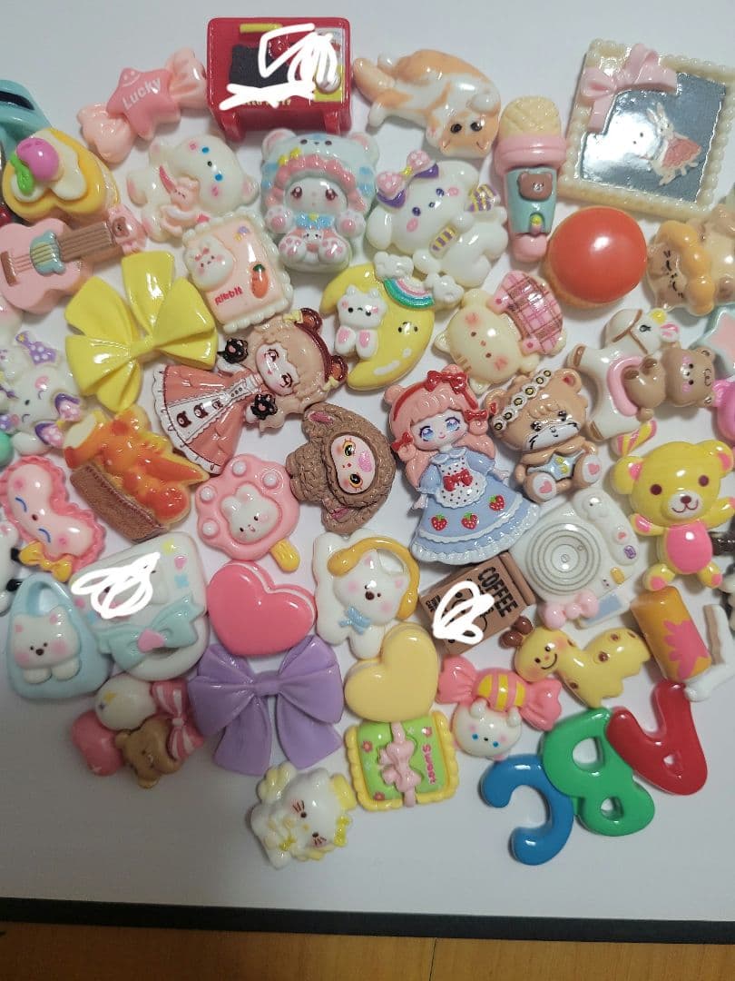 デコパーツ 50個 まとめ売り ハンドメイド 素材の写真4枚目