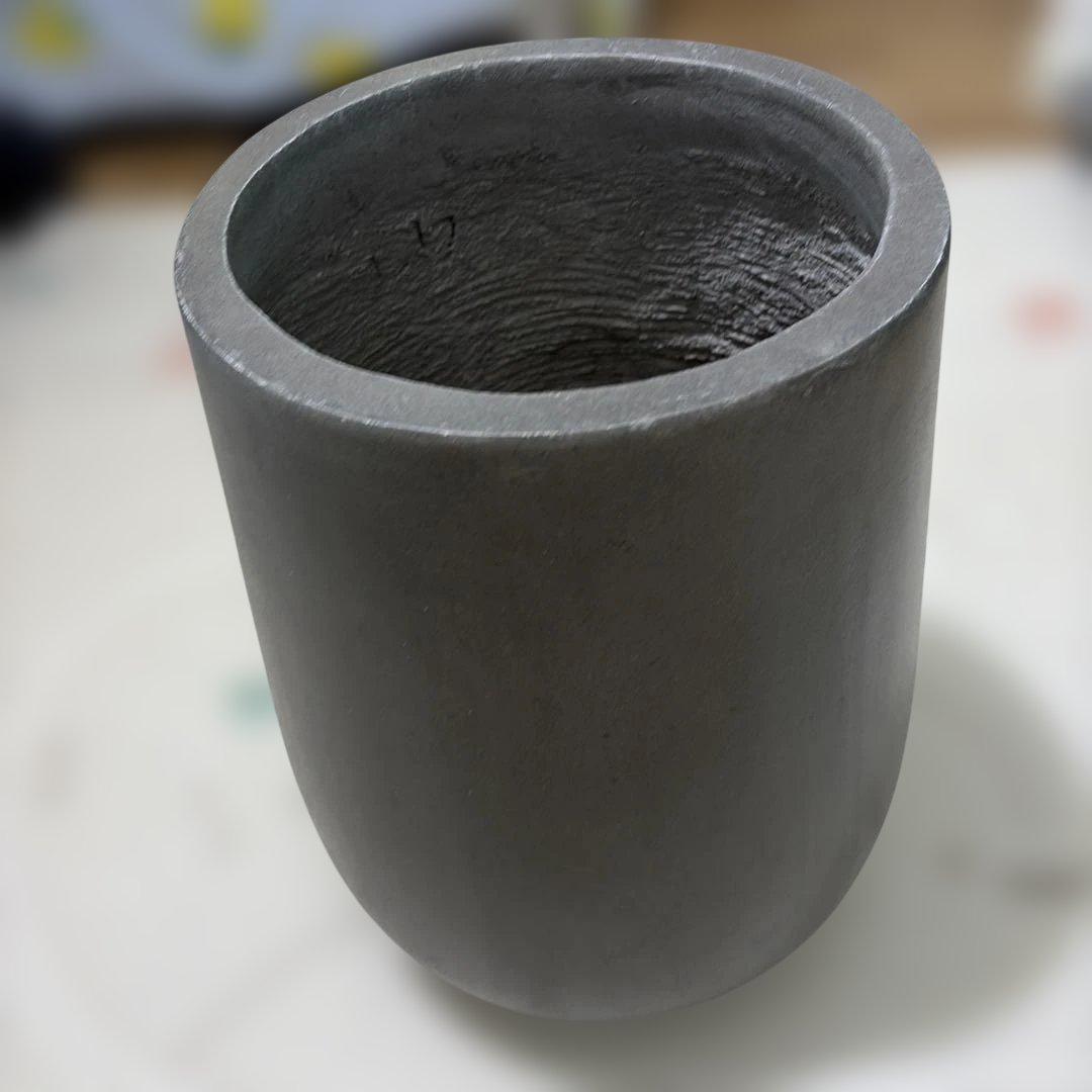 植木鉢 鉢カバー 円筒型 ダークグレーの写真4枚目