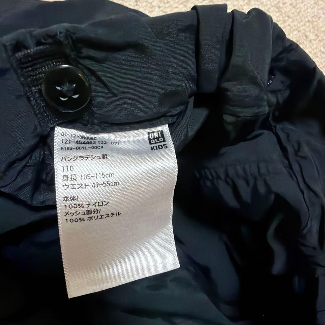 UNIQLO KIDS ナイロンハーフパンツ 110cmの写真3枚目