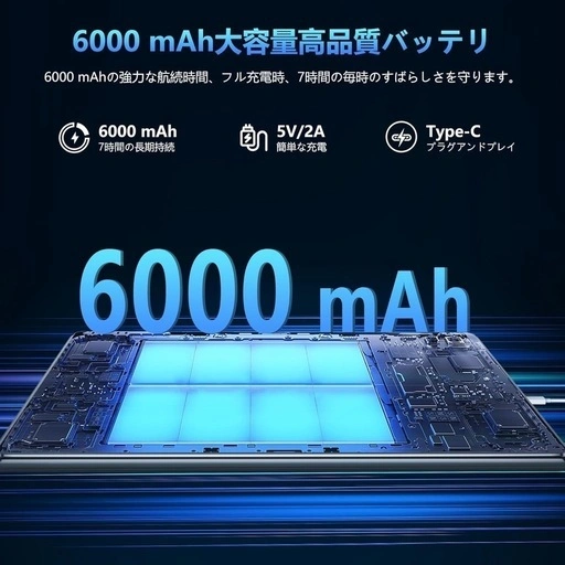 SGIN 10.1インチ タブレット T10Pro WiFiモデル ブラックの写真5枚目