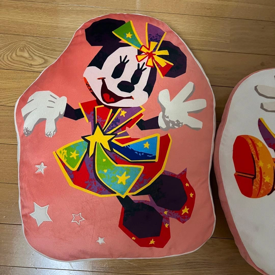 限定 非売品 東京ディズニーリゾート 40周年 クッション ジャングルカーニバルの写真2枚目