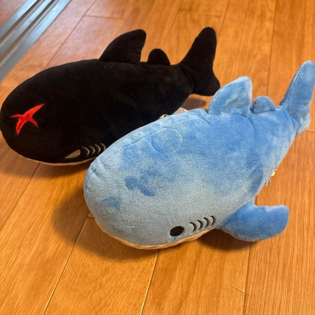 サメ ぬいぐるみ 2体セット