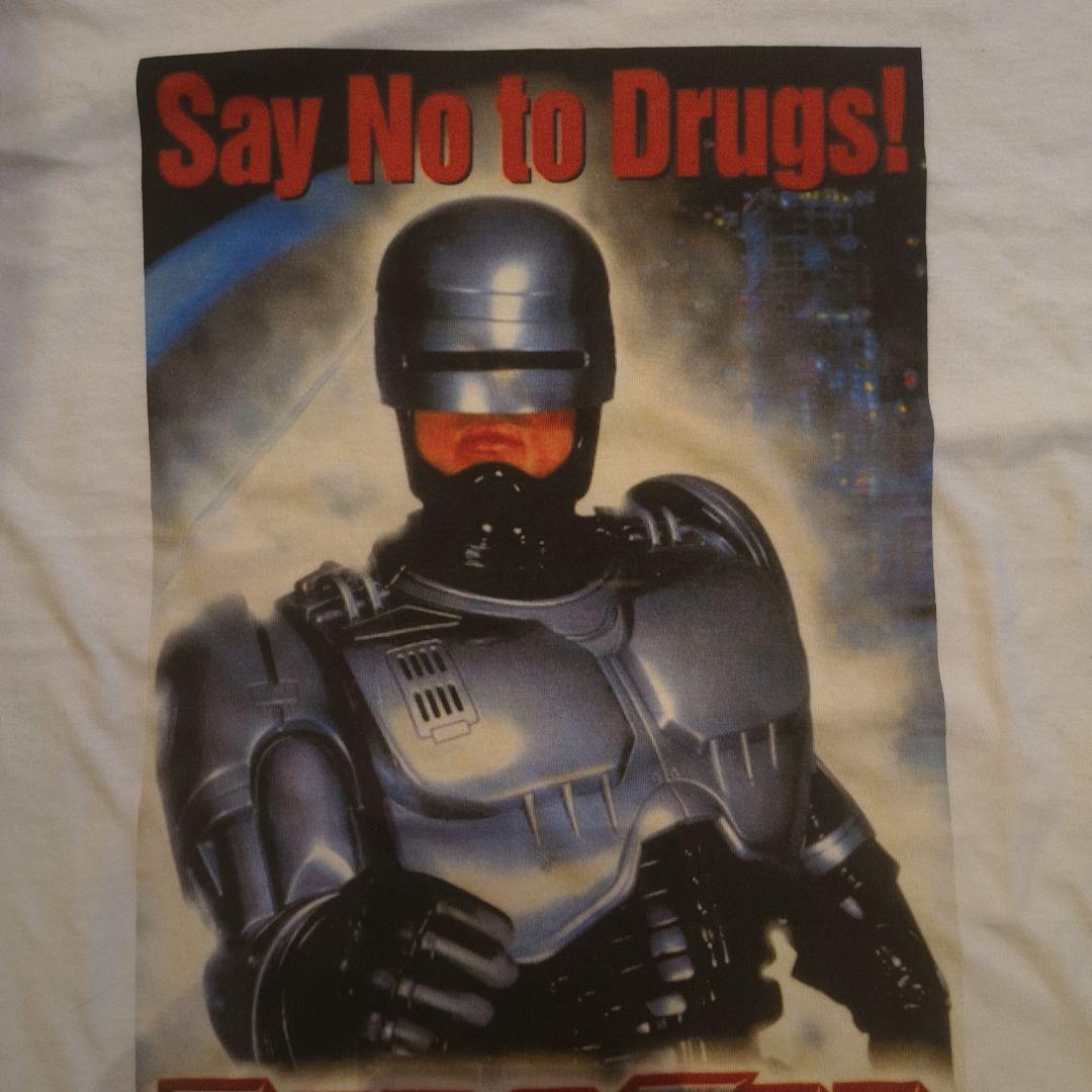 ROBOCOPロボコップ "Say No to Drugs!" デザインTシャツ