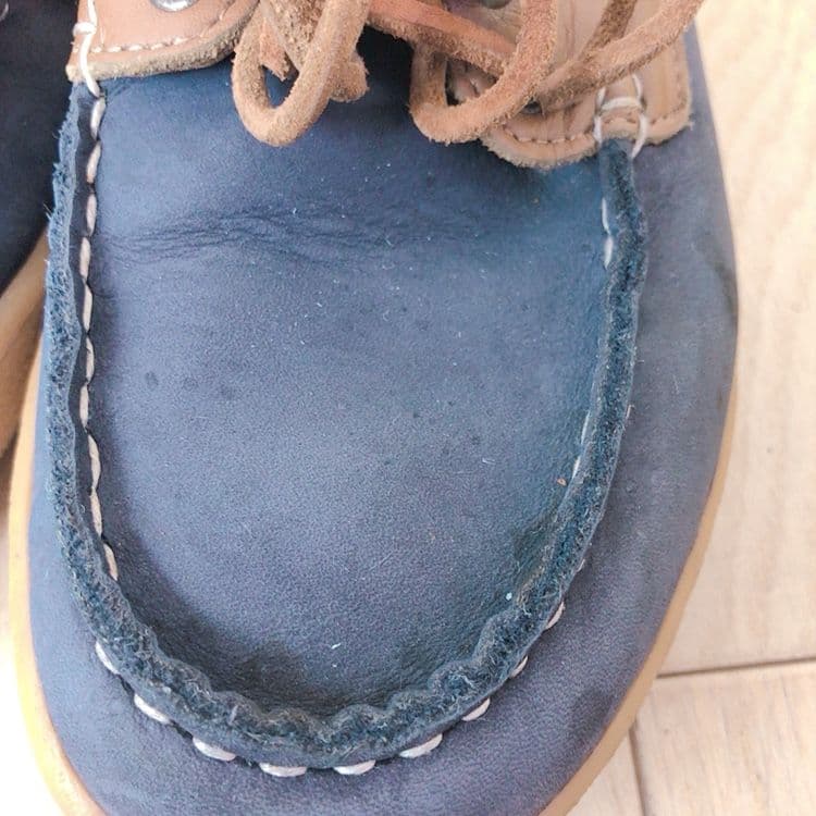 ELLE DECK SHOES バイカラー デッキシューズの写真3枚目