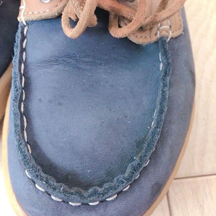 ELLE DECK SHOES バイカラー デッキシューズの写真3枚目