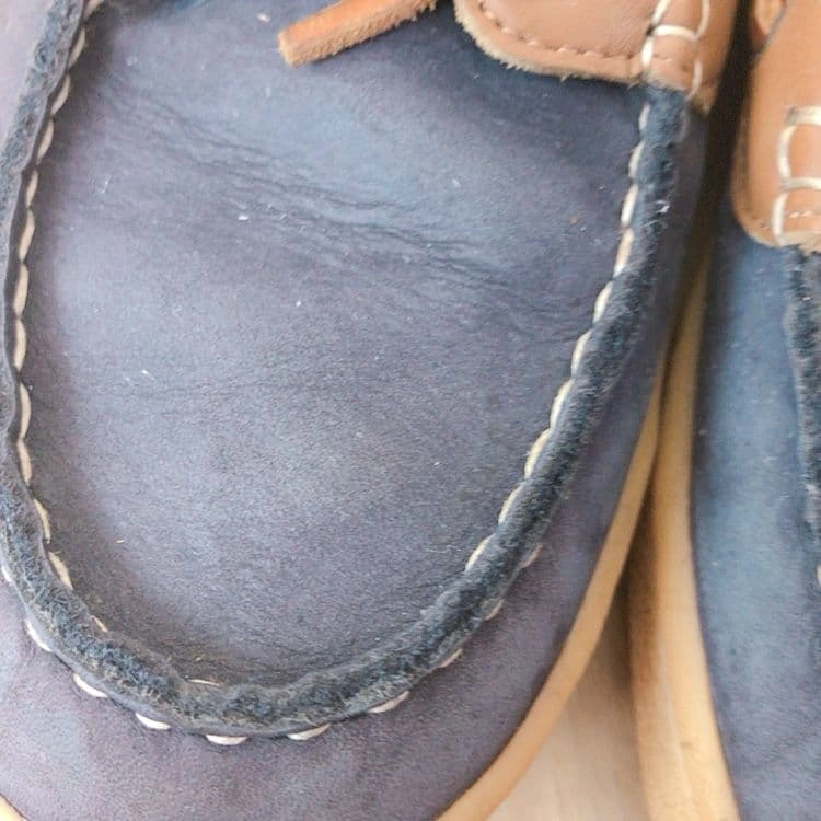 ELLE DECK SHOES バイカラー デッキシューズの写真4枚目