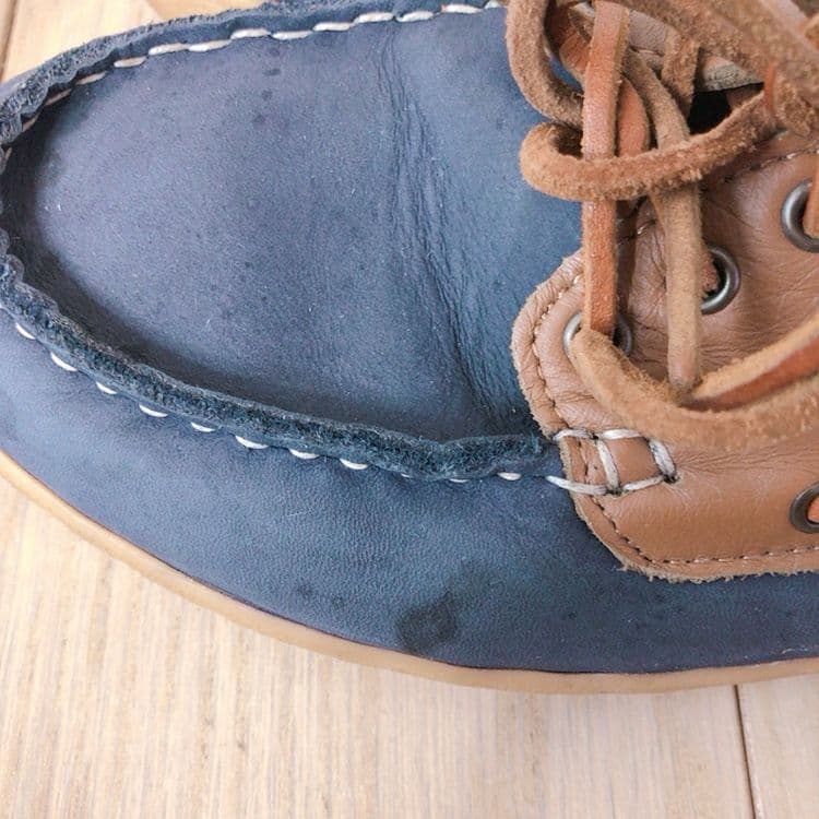ELLE DECK SHOES バイカラー デッキシューズの写真5枚目