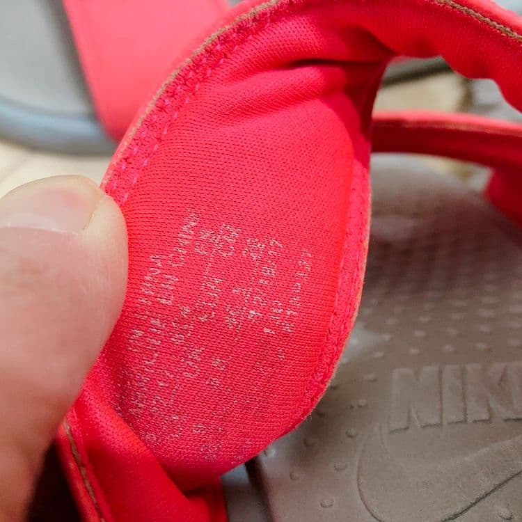 NIKE コンフォートサンダル ダブルストラップの写真8枚目