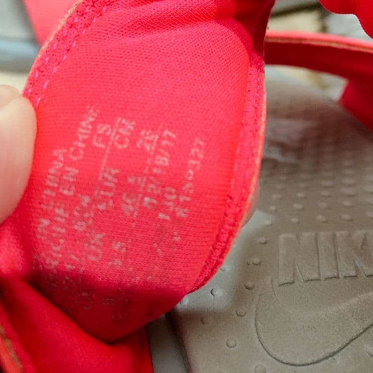 NIKE コンフォートサンダル ダブルストラップの写真9枚目
