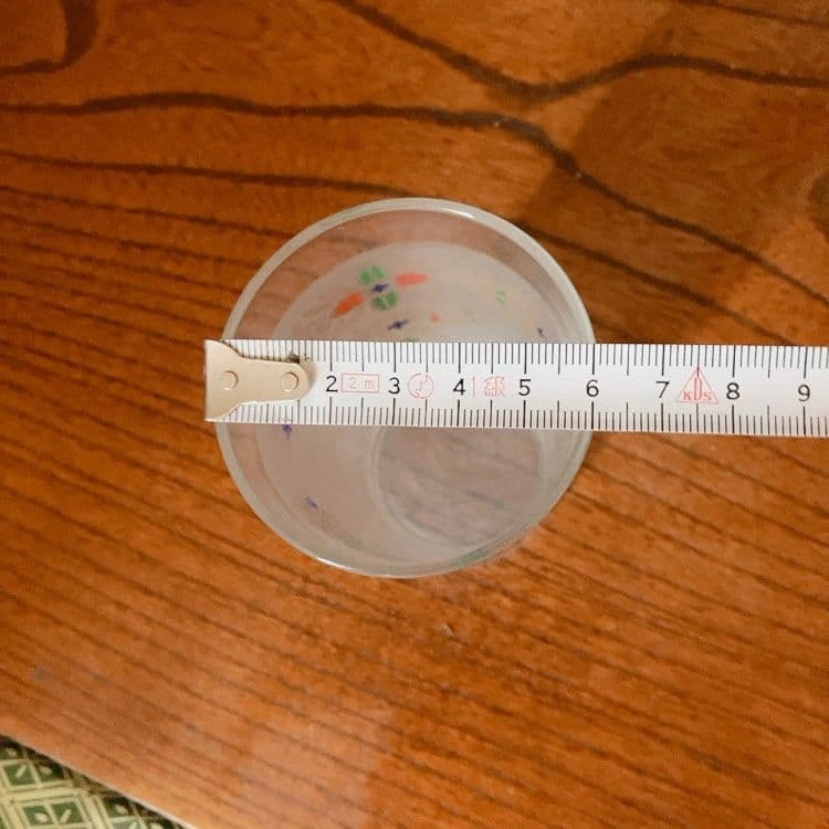 昭和レトロ コップ グラス 竹柄 5個セットの写真8枚目