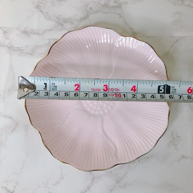 さくら皿 4枚セット 15cm ピンク 花形プレートの写真6枚目