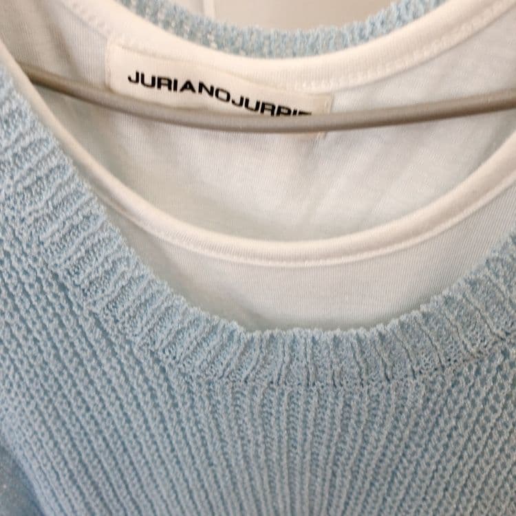 JURIANO JURRIE ニット ノースリーブ アンサンブルの写真3枚目