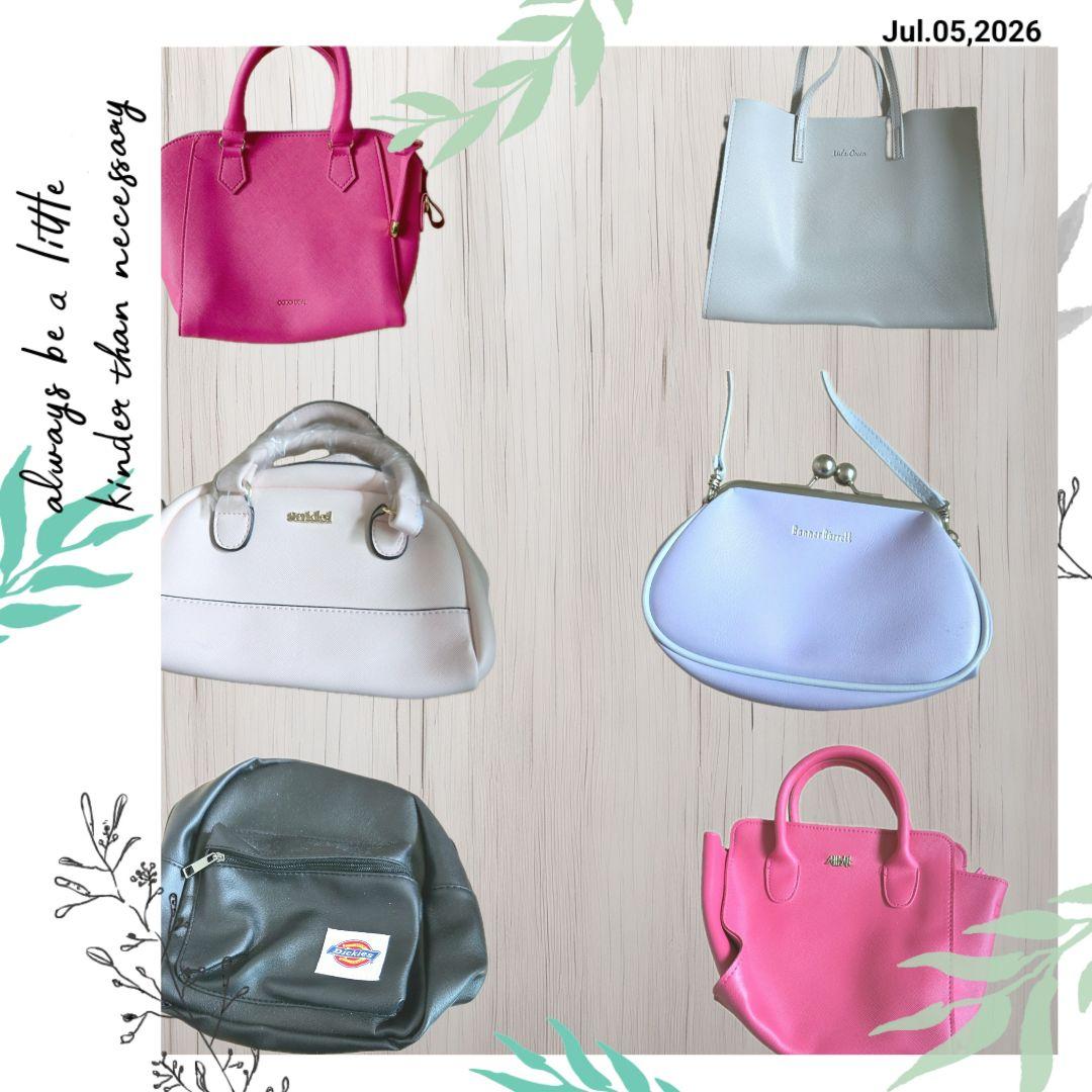 AIMI ハンドバッグ ピンク　まとめ売り6点