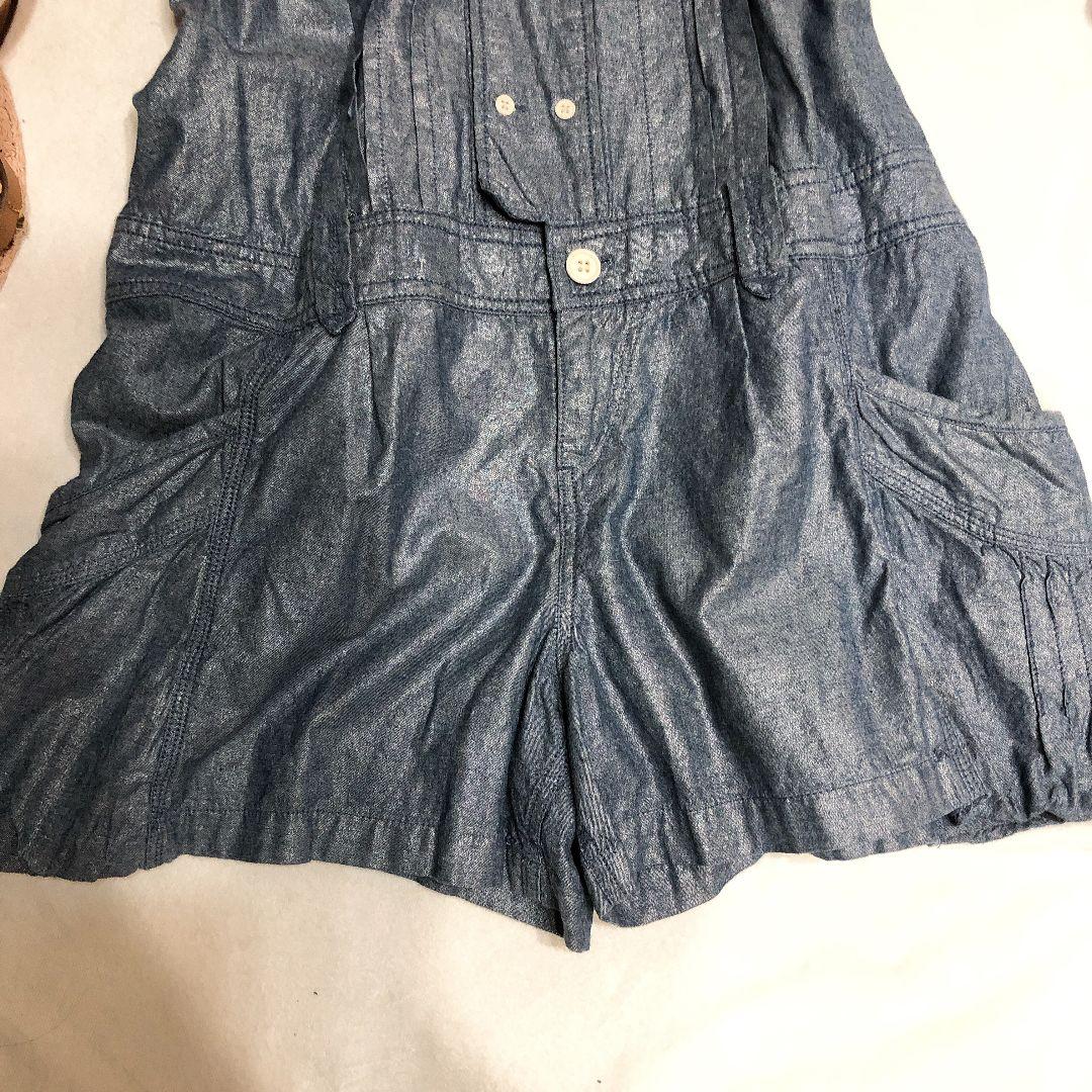 tip-top デニム シャツワンピース 半袖の写真4枚目