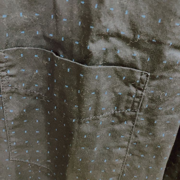 American Eagle Outfitters 長袖シャツ ドット柄の写真2枚目
