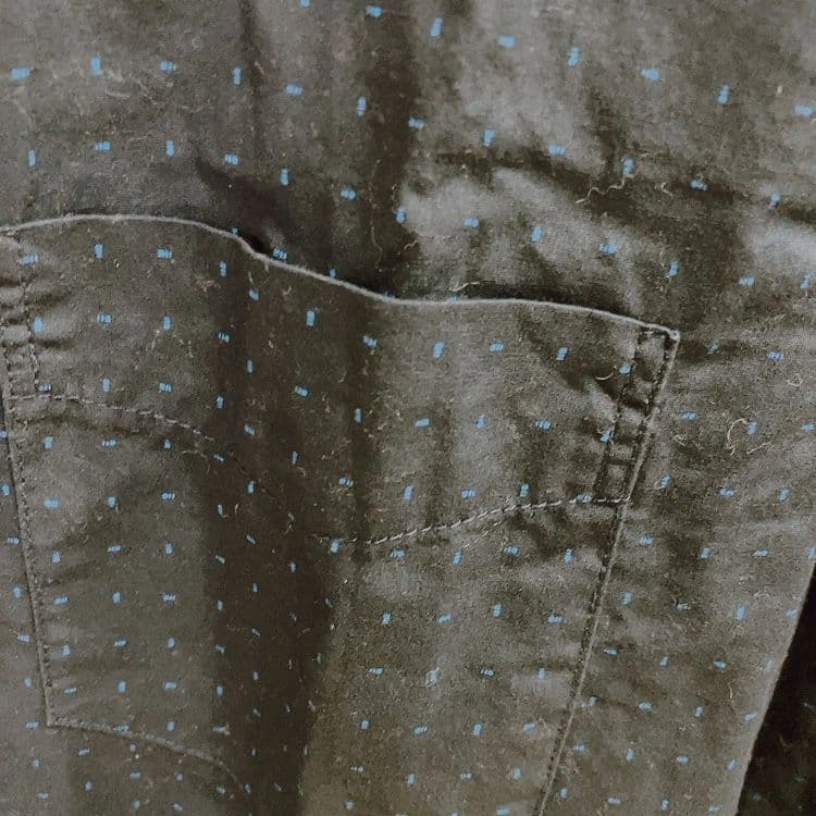 American Eagle Outfitters 長袖シャツ ドット柄の写真2枚目