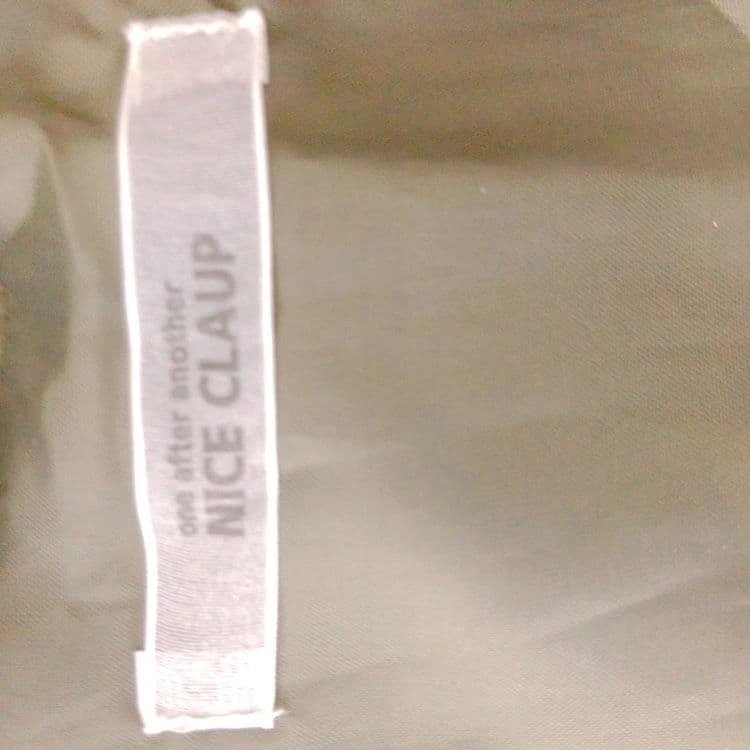 NICE CLAUP 花柄 ノースリーブ ワンピースの写真7枚目