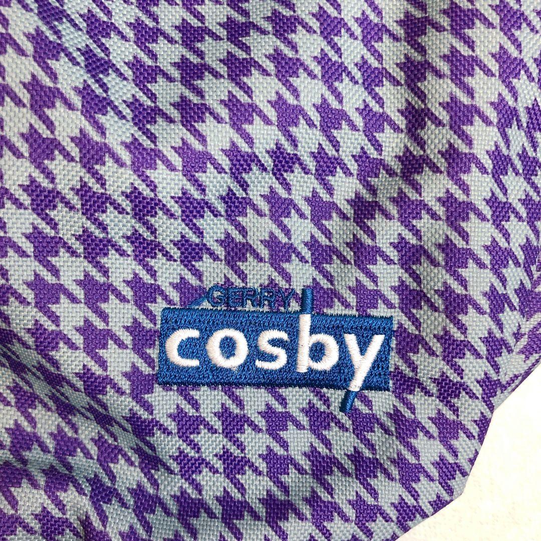GERRY cosby ショルダーバッグ パープル 千鳥格子の写真3枚目