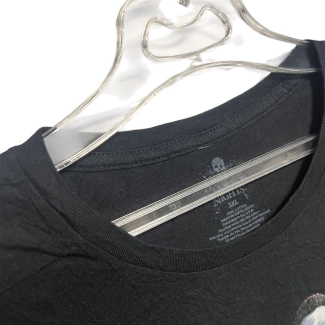 【2022限定】ユニバ HHN ハロウィン マイケルマイヤーズ Tシャツ 3XLの写真3枚目