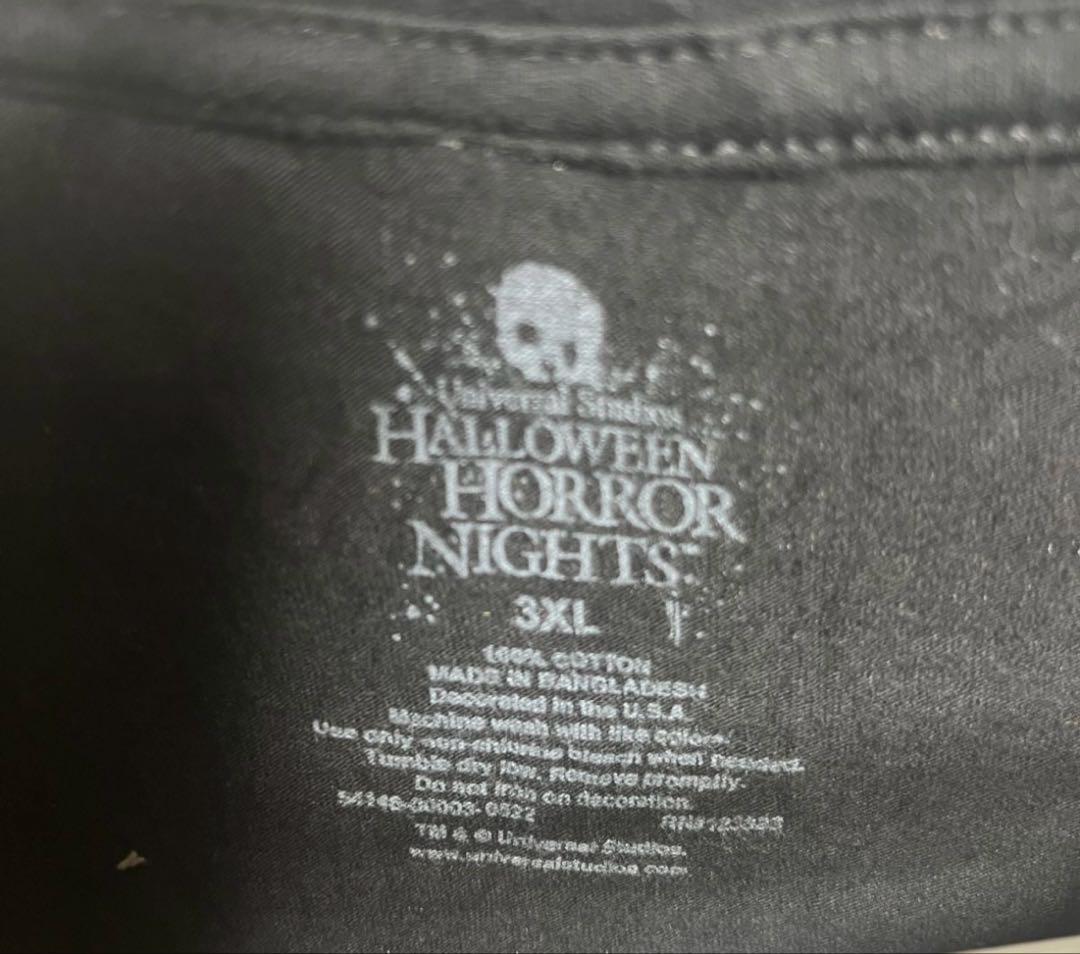 【2022限定】ユニバ HHN ハロウィン マイケルマイヤーズ Tシャツ 3XLの写真5枚目