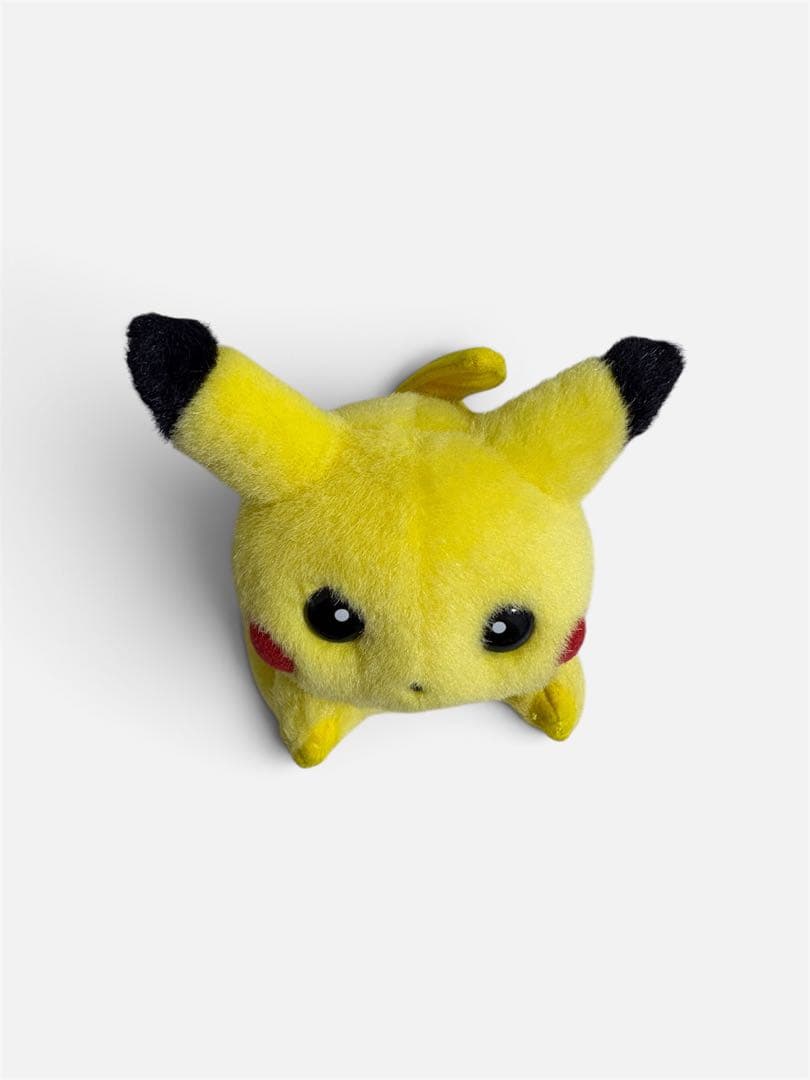 【タグ付き】TOMY 初代 ピカチュウ ぬいぐるみ おなかを押すとなびくヨ！の写真3枚目
