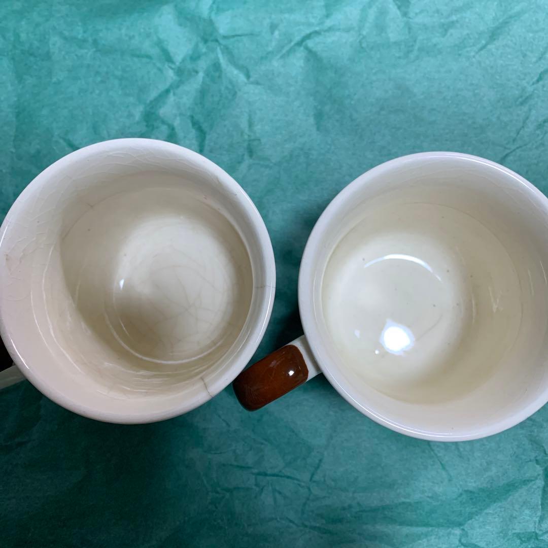 レトロ　コーヒーカップ　ティーカップ　アンティーク　昭和レトロ　ヴィンテージ　花の写真9枚目