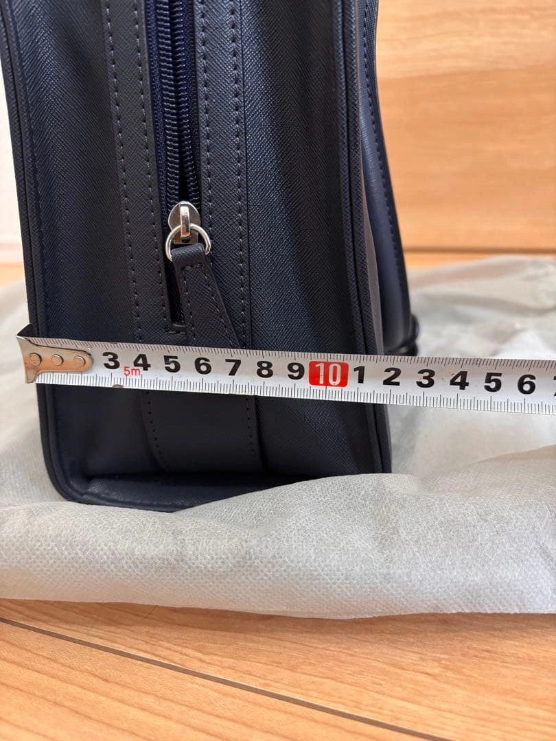 【洋服の青山】レディース ビジネスバッグ ネイビーの写真9枚目