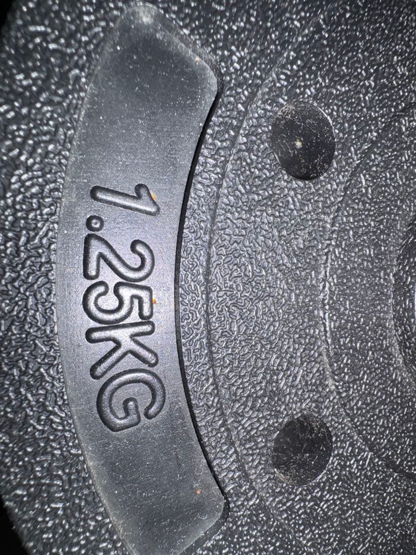 ダンベル プレートセット 2.5kg 4個1.25kg8個の写真3枚目