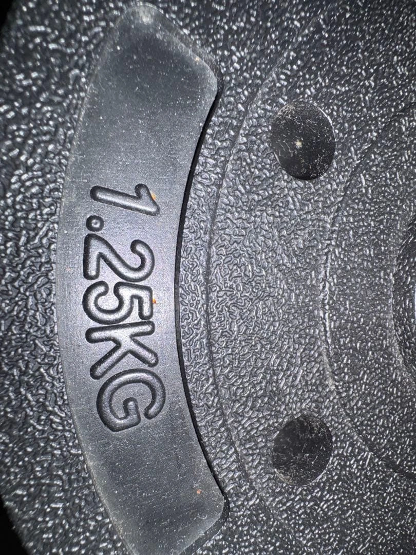 ダンベル プレートセット 2.5kg 4個1.25kg8個の写真3枚目