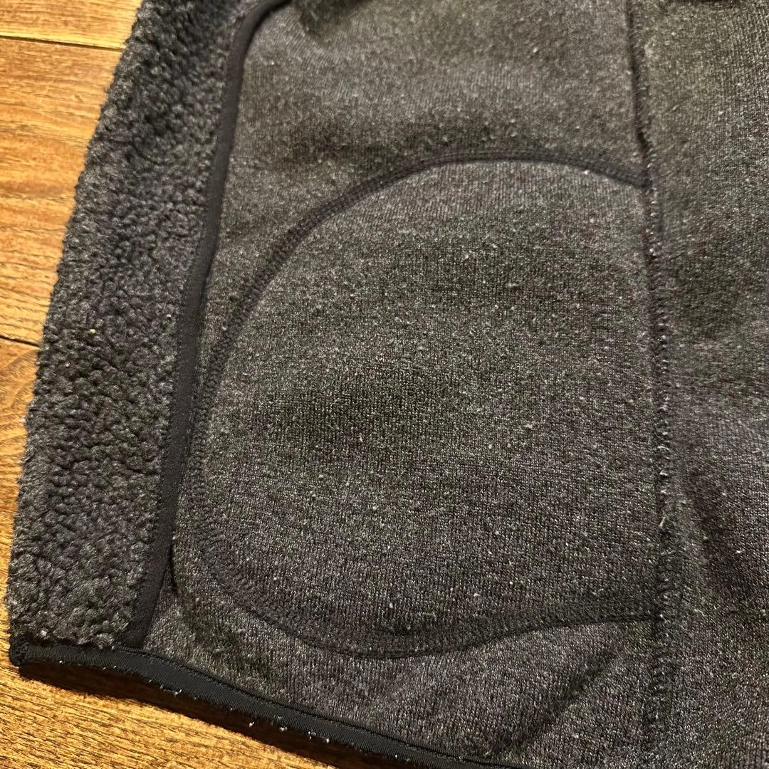ジムフレックス Gymphlex ボアベスト くるみボタン フードベスト 12の写真6枚目