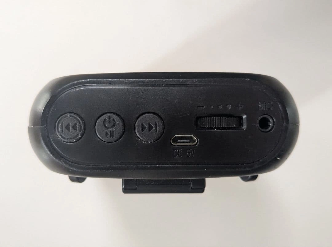 店頭・イベント用 小型ポータブルスピーカー USB・microSD・AUX対応の写真6枚目