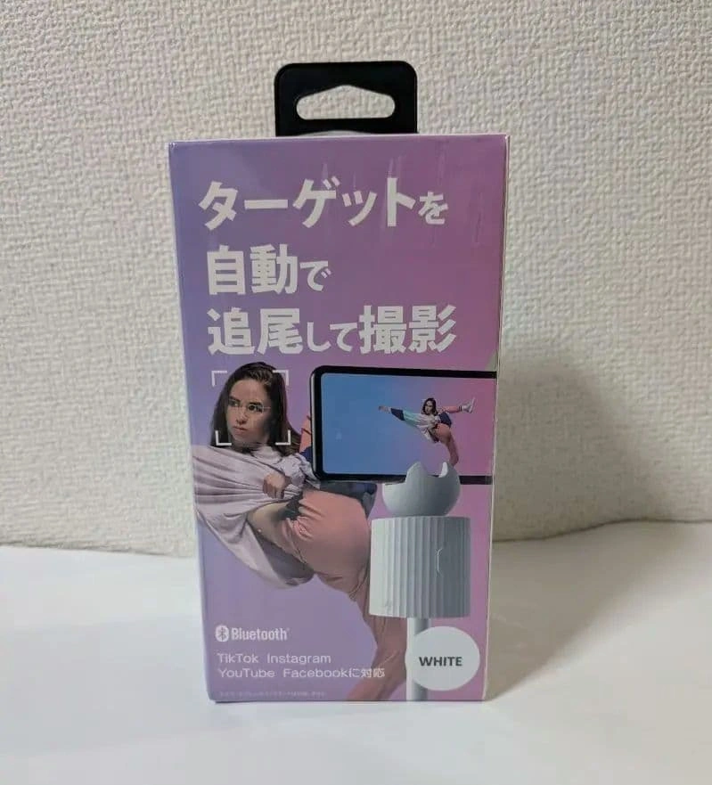 未開封 360度回転 ジェスチャー操作 カメラスタンド YouTubeの写真4枚目