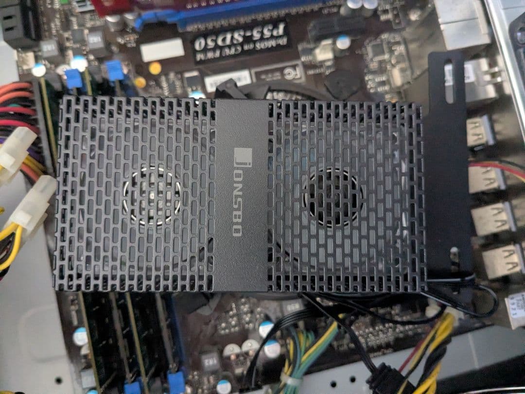【新品】 JONSBO NF-2 ARGB Black メモリクーラーの写真9枚目