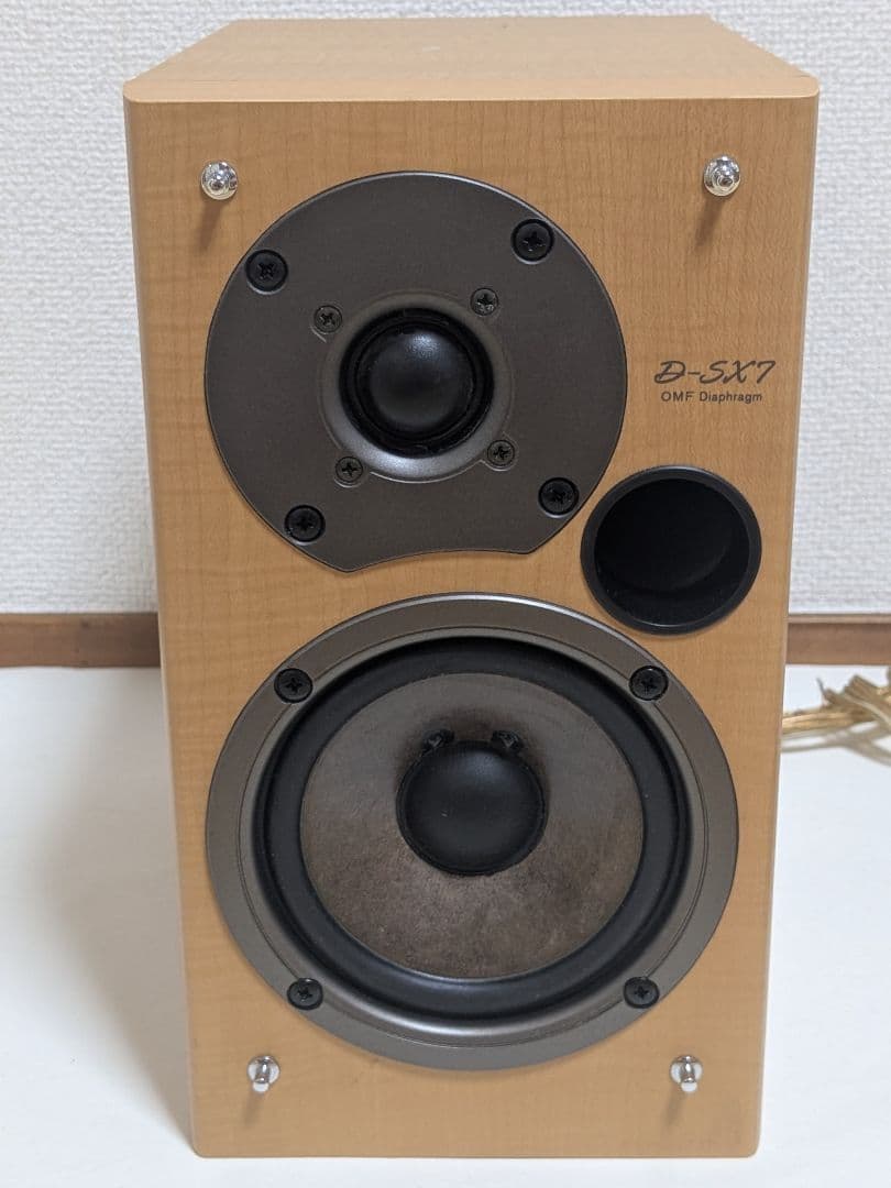 ONKYO D-SX7 スピーカー ペア 6Ω 70W 2WAY ブックシェルフの写真3枚目