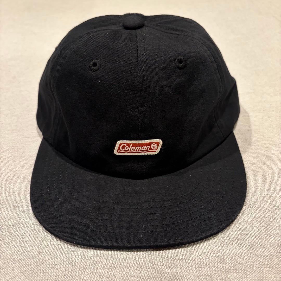 Coleman キッズキャップ ブラック　53〜55ｃｍ