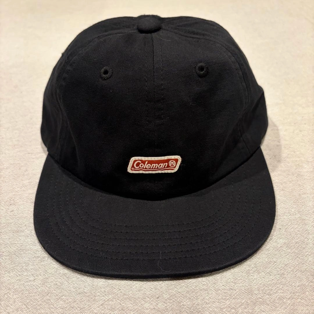 Coleman キッズキャップ ブラック 53〜55cm