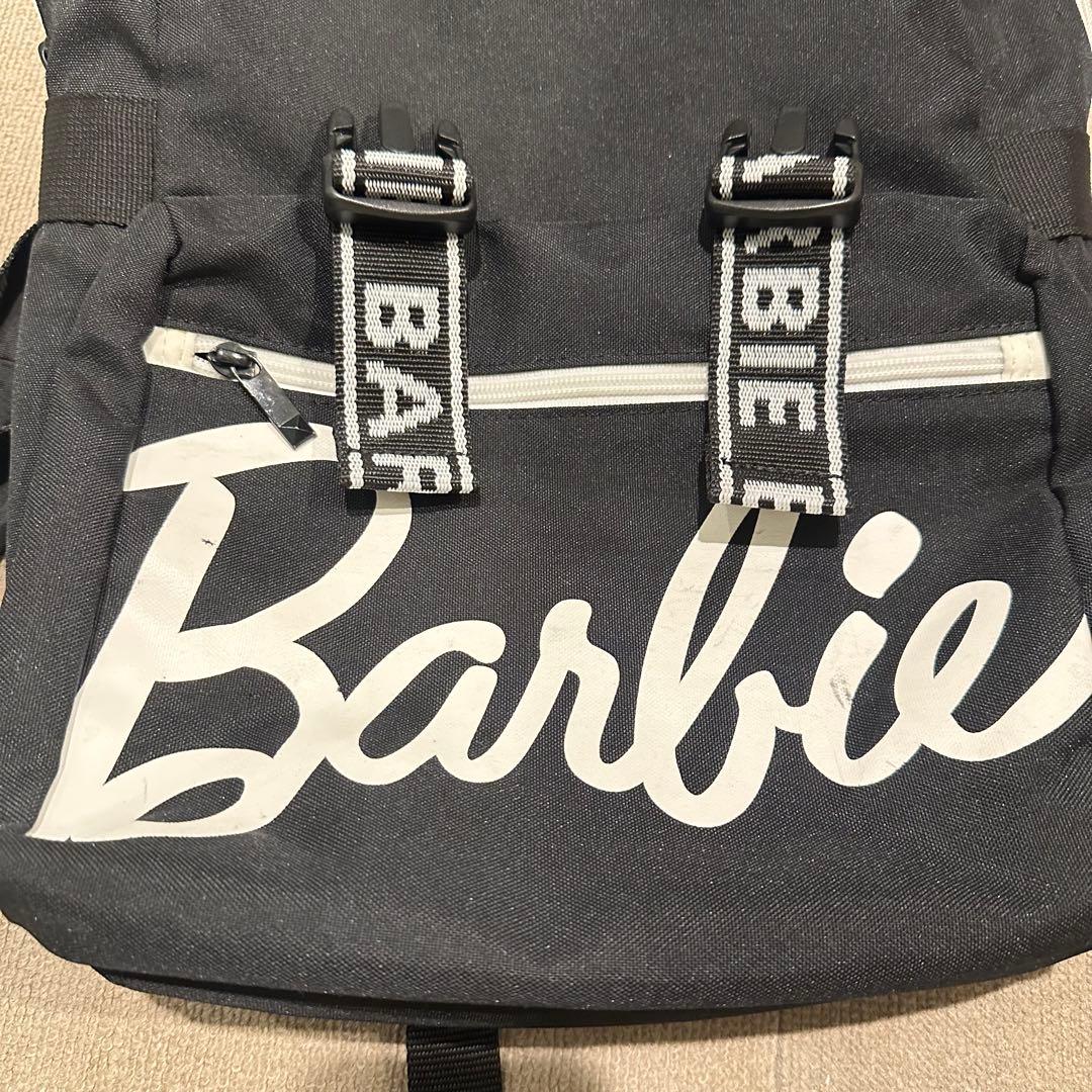 Barbie バービー リュック 黒 小学生 高学年 女の子の写真2枚目