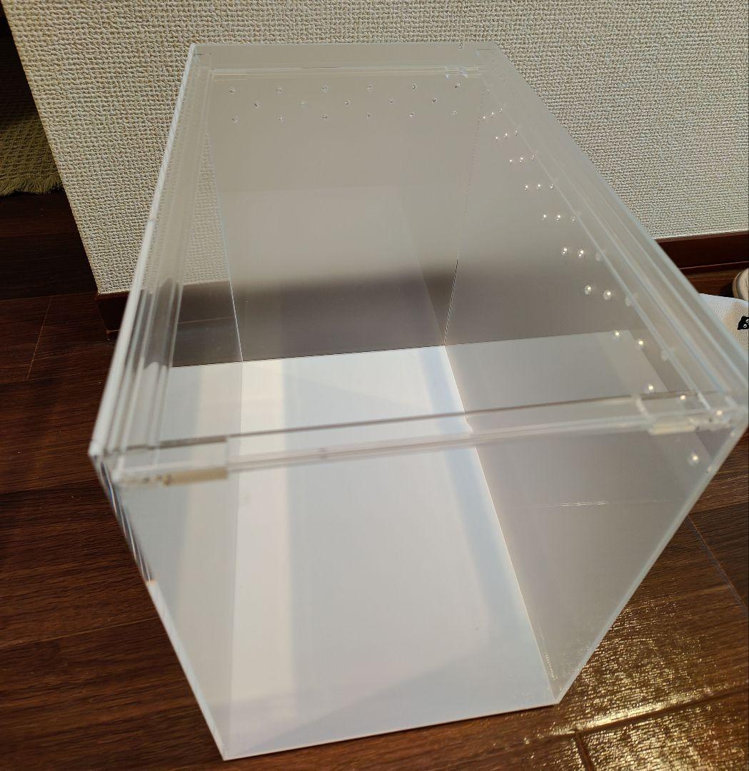 爬虫類用 アクリル飼育ケージ 透明 クリア 15x20x30の写真3枚目