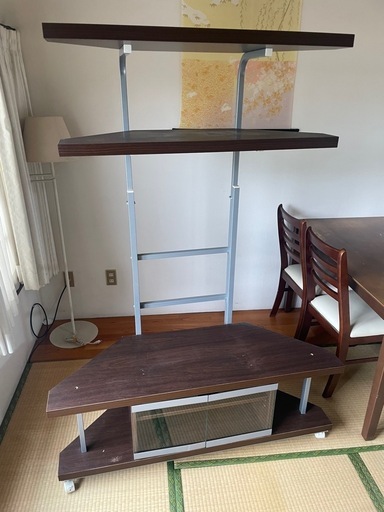 無料　上棚付き　テレビボード　台