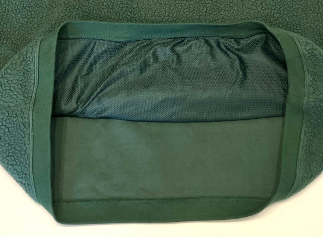 新品【2XL】NIKE Big size フリース ボア トレーナー グリーンの写真9枚目