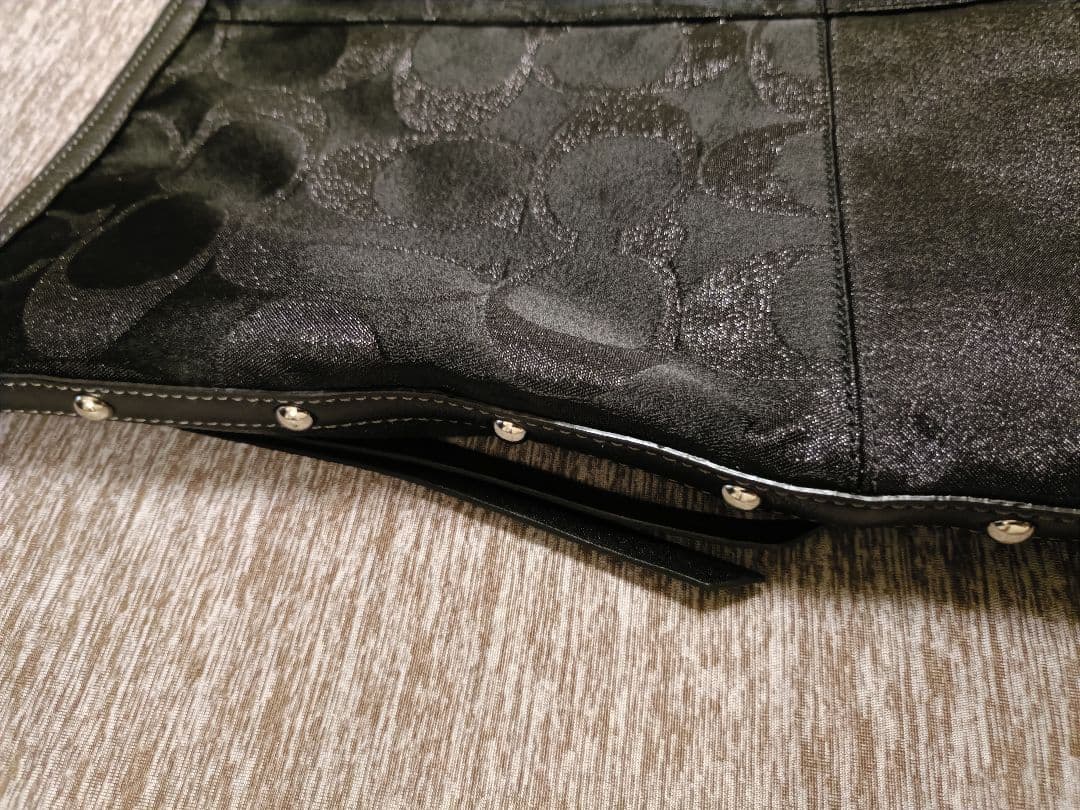 コーチ COACH　シグネチャー　ショルダーバック　ハンドバッグの写真3枚目