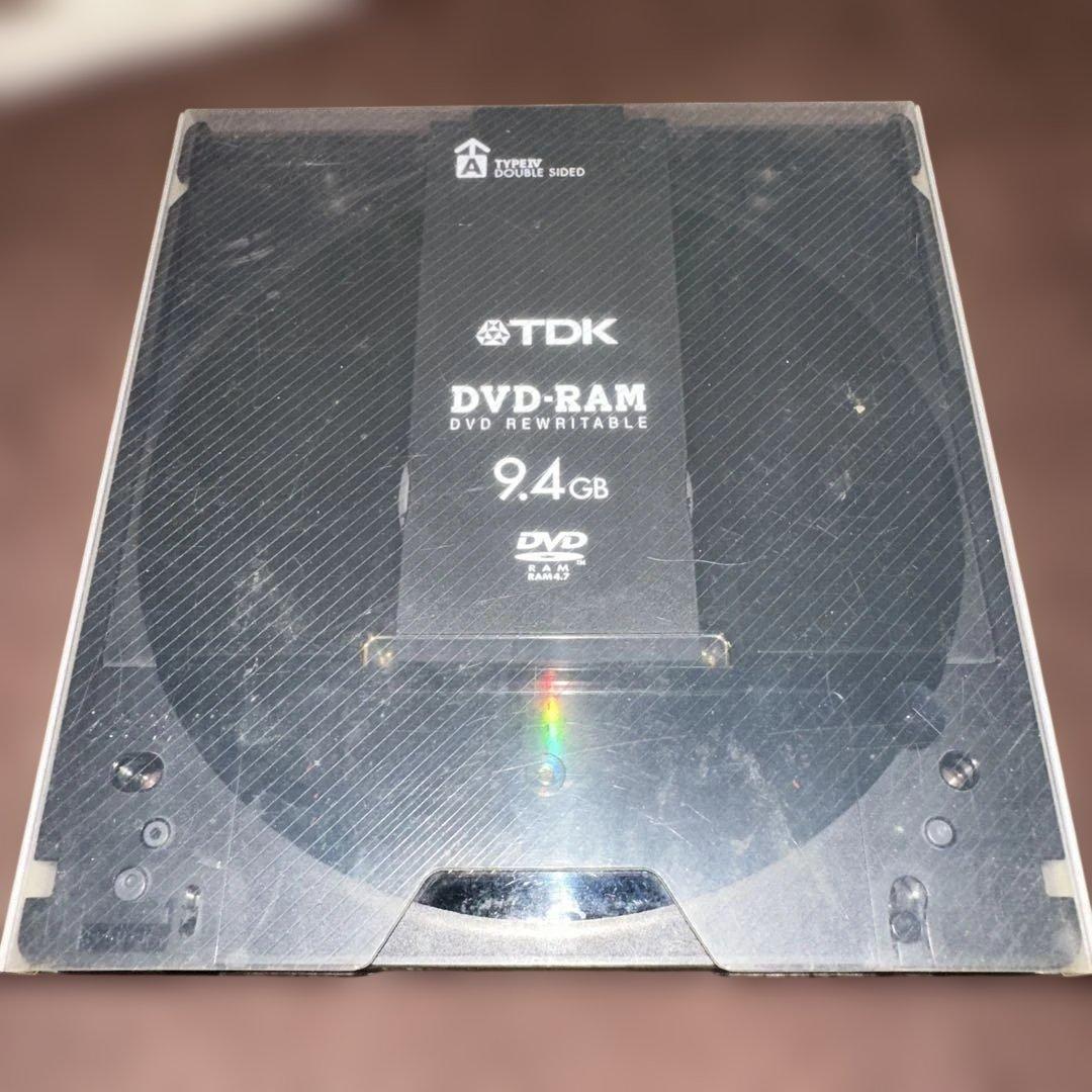 TDK DVD-RAM 9.4GB 両面記録用 カートリッジ入