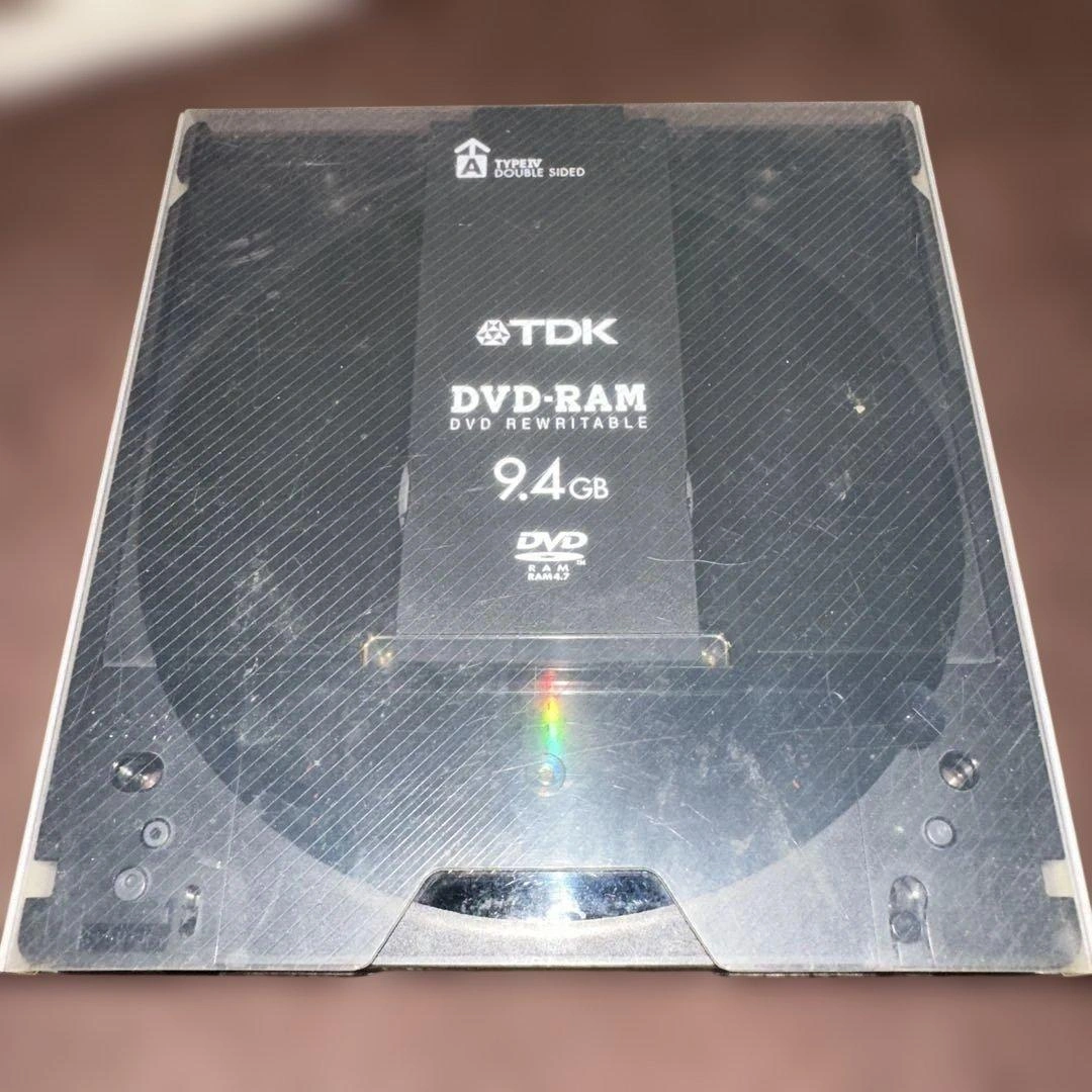 TDK DVD-RAM 9.4GB 両面記録用 カートリッジ入