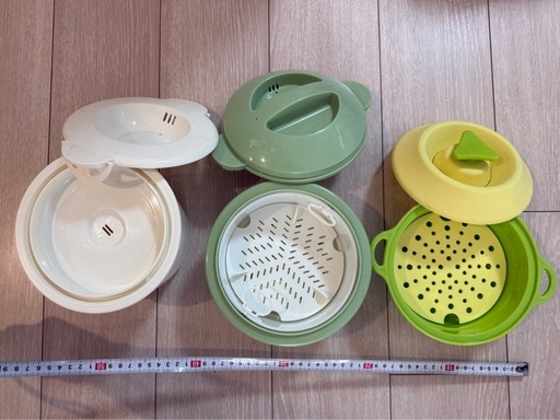 無料　電子レンジ調理器　炊飯器　まとめて